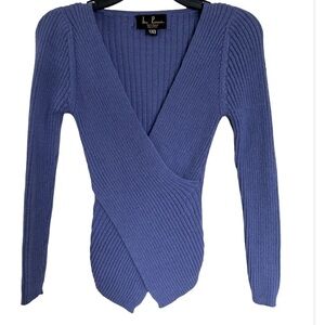 Leo Peressi 100% Alpaca V Neck Sweater